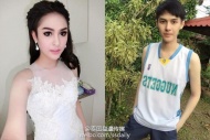 据泰国星暹传媒4月26日报道，泰国有一枚名叫马克的男子，参加了一个One man One Woman 的比赛，然后男女之间就被他完美无缝转换了。