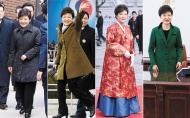 据韩国媒体Insight报道，有分析表明韩国总统朴槿惠就职后购买衣服的费用金额超过7亿韩元（约合413万元人民币）。报道称朴槿惠总统从就职开始，其竖起的衣领、遮臀的上衣和裤子引起了人们的关注。