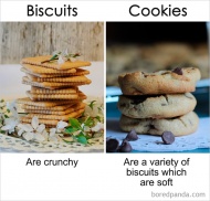 Biscuits Vs Cookies