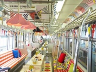 新店开张！日本IKEA打造了一个“IKEA牌”的「Party Train」狂欢地铁！