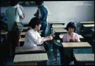 1985年7月，北京171中学教室。