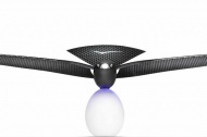 仿生鸟：只需要120美元，你就可以买到一只属于自己的仿生鸟，并可以通过智能手机控制它。它有着泡沫身体、碳纤维尾巴和翅膀，飞起来就像真鸟那样拍打翅膀，速度很快。它甚至还有涡轮增压的蛋。显然，真鸟会被它所吸引。此外，这种仿生鸟的制造商正计划开发体感控制系统。现在，它适合成为猫的理想“折磨者”。
